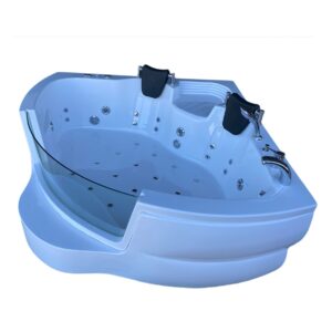 160 x 160 Köşe Oval Camlı Jakuzi