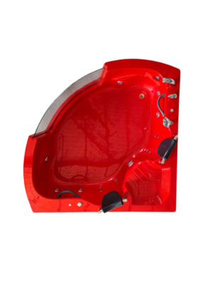 160 x 160 Köşe Oval Camlı Jakuzi